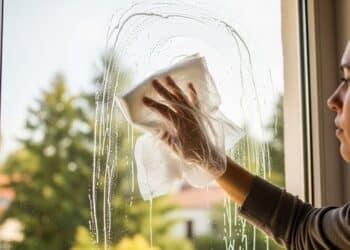 Truque com sacolas plásticas vira febre no mundo por limpar vidros, espelhos e fogão sem esforço