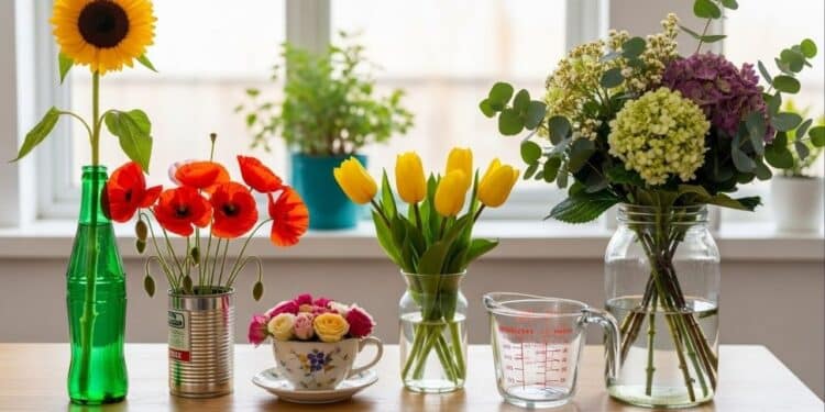 5 ideias criativas para fazer vasos de plantas usando itens de cozinha sem gastar um centavo