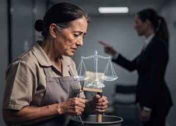 Auxiliar de limpeza chamada de “velha” e “bruxa” garante R$ 25 mil após provar etarismo na Justiça