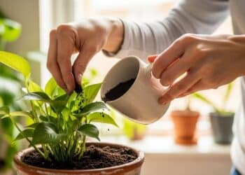 Truque simples com pó natural ajuda a manter o jardim sempre verde sem adubos caros