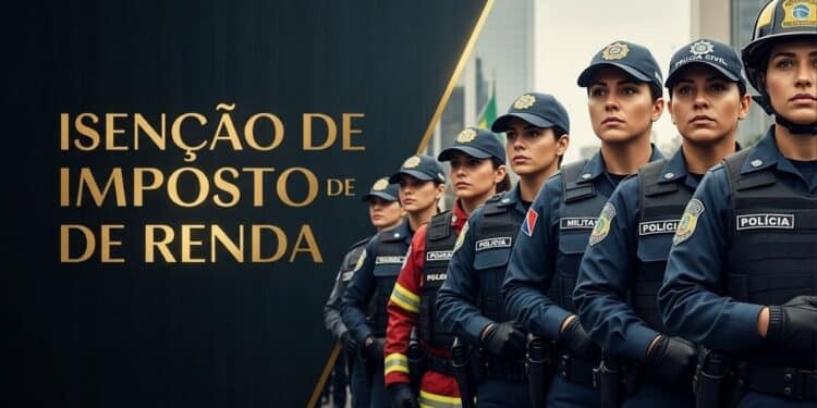 Projeto de lei pode aprovar isenção de IR para profissionais da segurança pública