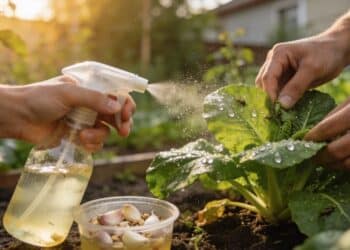 Pare de gastar com veneno: receita natural de alho protege suas plantas e resolve o problema