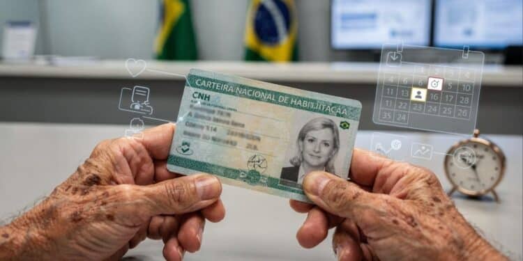 Motoristas acima dos 60 anos passam a seguir novo prazo especial para renovação da CNH conforme nova lei