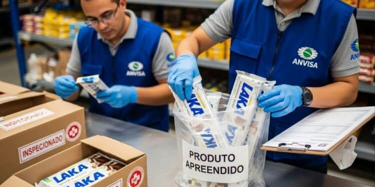 Lote de chocolate Laka é recolhido pela Anvisa por problemas na embalagem