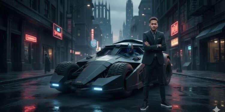 Quanto custa o Batmóvel de Neymar? Modelo com motor V8 e mais de 500 cv virou peça de coleção avaliada em milhões