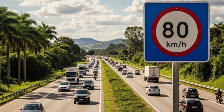 Limite de velocidade nas estradas brasileiras foi alterado e motoristas precisam ficar atentos às novas normas