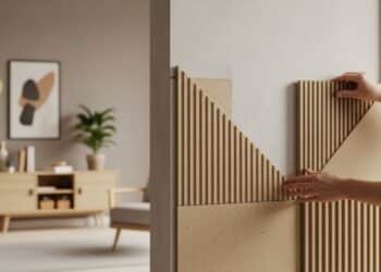 Adeus ao gesso liso: por que tanta gente está trocando o acabamento por placas reutilizáveis feitas em casa