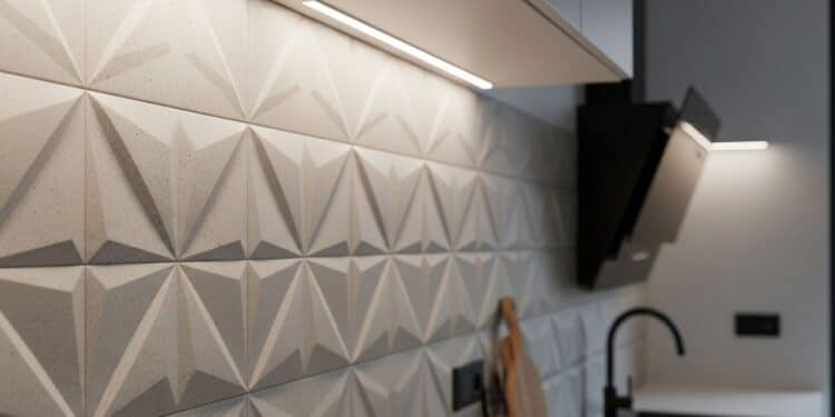 Adeus aos azulejos antigos: revestimento 3D fácil de aplicar vira tendência nas reformas de 2026