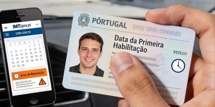 Revalidação da carta depende da idade e da data inicial.