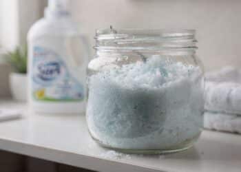 O segredo que poucos aplicam do jeito certo com sal grosso e amaciante para manter a casa perfumada o dia todo