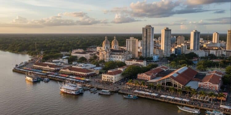 A “Paris Brasileira” destaca com arquitetura histórica europeia e gastronomia no Pará