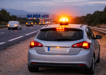 Condutor tinha a luz de emergência V16 que agora é obrigatória e mesmo assim recebeu multa de 200 euros