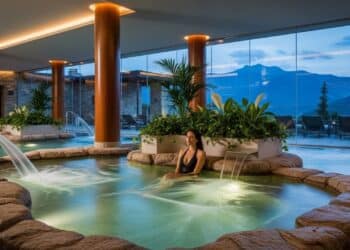 Um "paraíso do bem-estar" de US$ 27 milhões será inaugurado com 13 experiências termais
