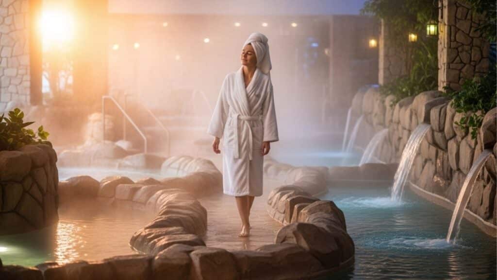 Um "paraíso do bem-estar" de US$ 27 milhões será inaugurado com 13 experiências termais