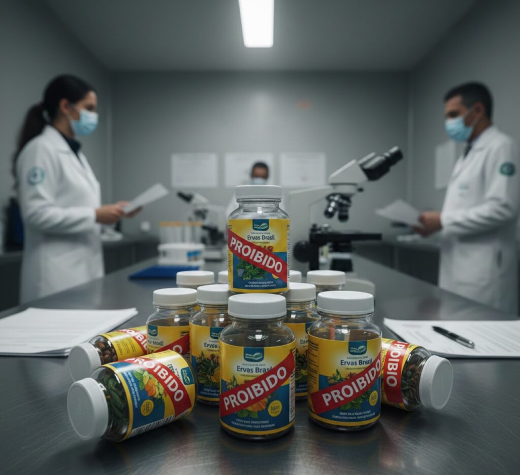 Anvisa determina a suspensão de produtos da Ervas Brasil por falsos benefícios terapêuticos sem comprovação científica