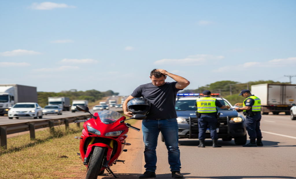 PRF aplica mais de R$ 1 milhão em multas a mais de 500 motociclistas por viagens que não foram permitidas