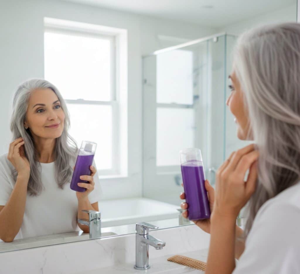 5 shampoos matizadores que neutralizam o amarelado dos grisalhos sem ressecar os fios