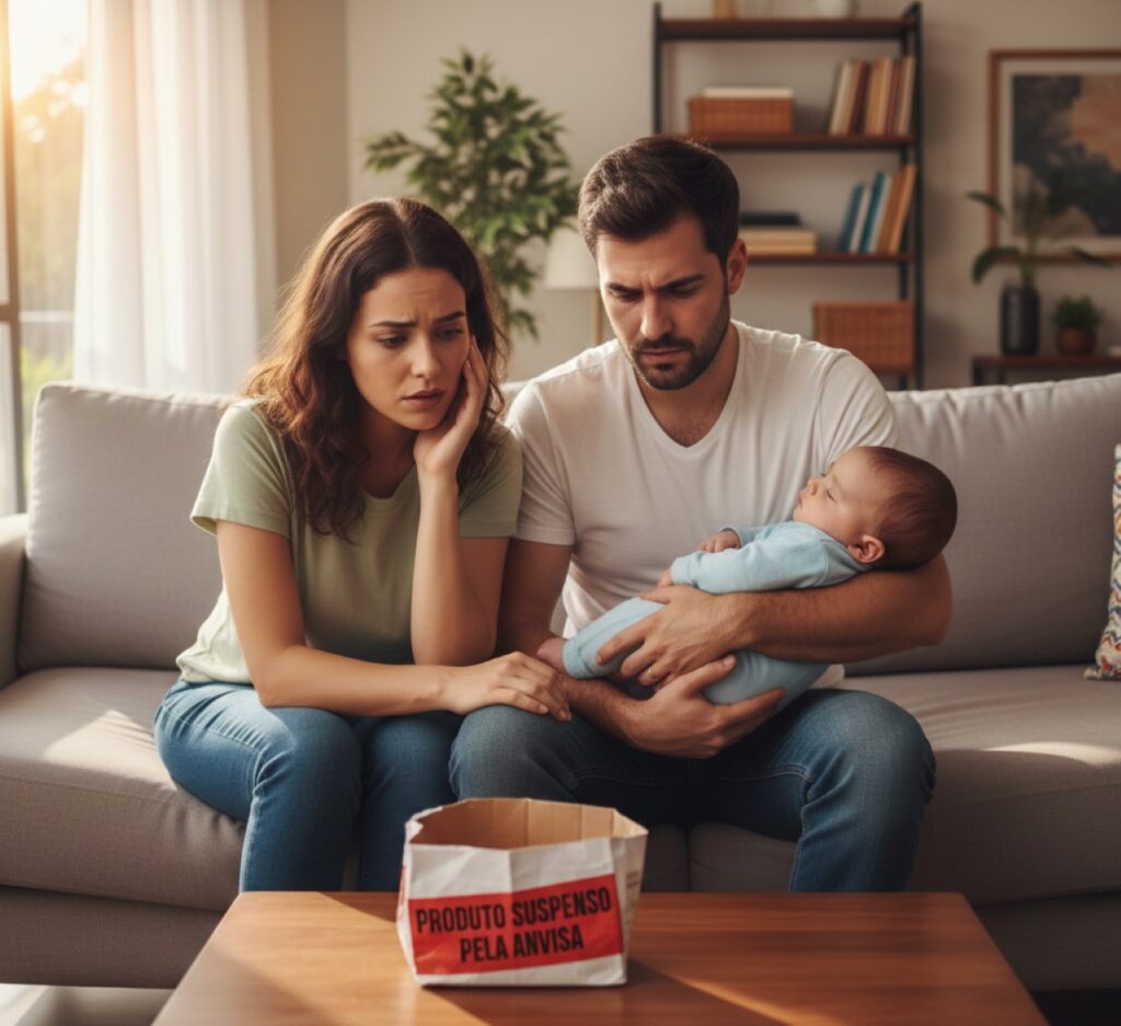 Anvisa determina recolhimento de suplemento infantil e de fórmula pediátrica em todo o Brasil deixando pais preocupados