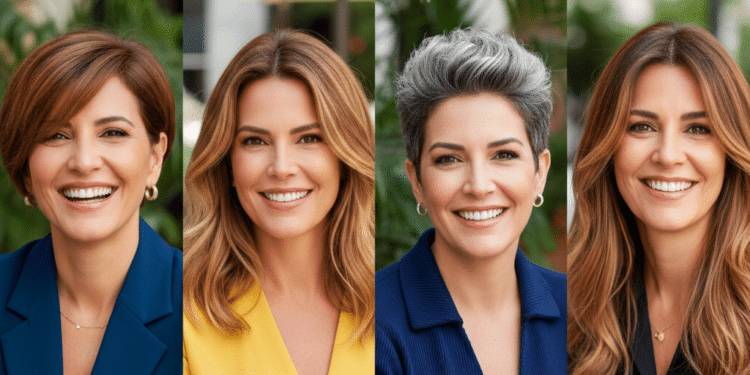 4 cortes de cabelo feitos para mulheres confiantes com mais de 40 anos