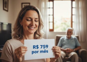 Governo Federal libera novo benefício de R$ 759 por mês para quem cuida de idoso em casa
