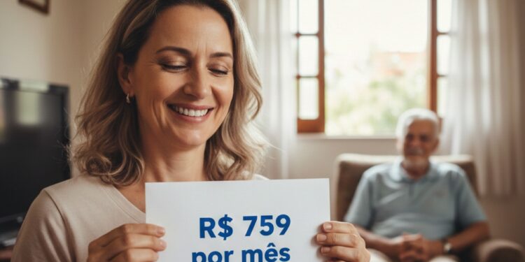 Governo Federal libera novo benefício de R$ 759 por mês para quem cuida de idoso em casa