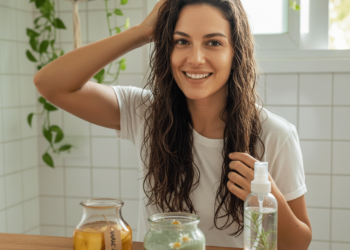 Duas misturas caseiras que acabam com a oleosidade do cabelo e devolvem o brilho
