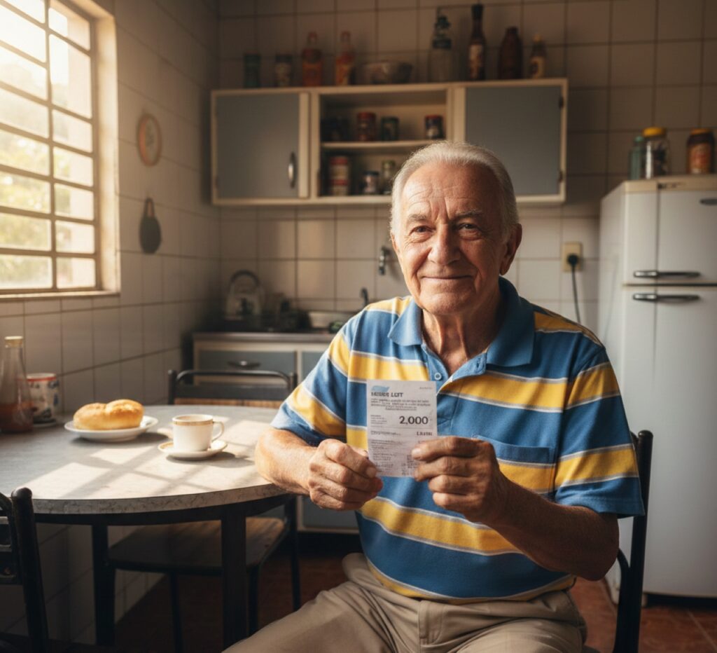 Idosos brasileiros tem direito a não pagar mais uma nova conta em 2026