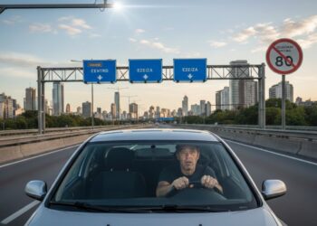 Motoristas já estão recebendo multa de US$ 1.807.000 em janeiro, por violar esta lei de trânsito