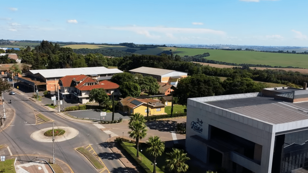 A "Holanda Brasileira" fica no Paraná e encanta visitantes com plantações de flores e arquitetura europeia