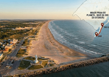 Fundada em 1737 com mais de 200 km, a maior praia do planeta em extensão está na cidade mais histórica do RS