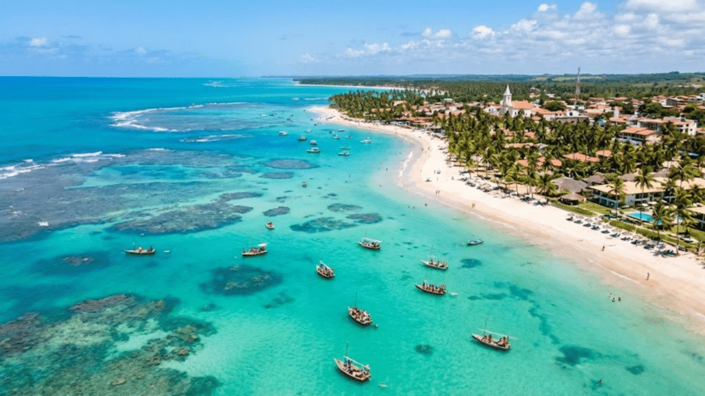 Os 3 “Caribes brasileiros” que hipnotizam estrangeiros com a cor surreal de suas águas