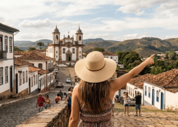 Uma cidade histórica de Minas Gerais, situada a 1280 metros de altitude, guarda um legado que chama atenção no Espinhaço