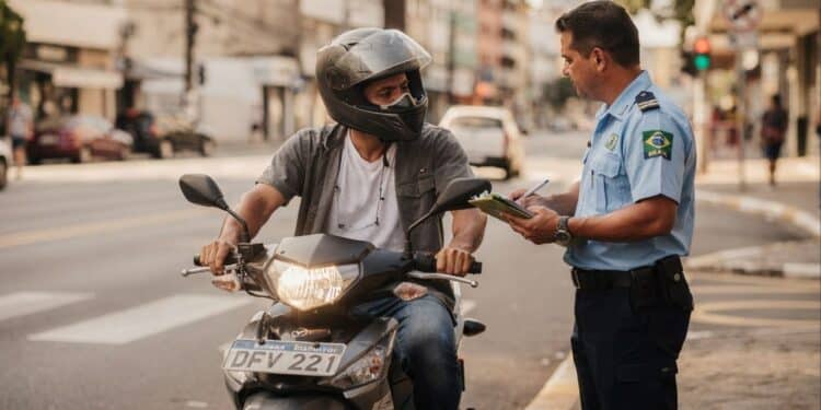 Rodar sem capacete ou registro em ciclomotores gera suspensão imediata da CNH e impede circulação em vias públicas