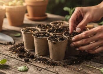 Sua horta doméstica atinge produtividade máxima em 2026 com o uso estratégico de rolos de papel higiênico no jardim