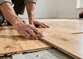 Piso vinílico que imita madeira vira a tendência de 2026 para renovar a sala sem fazer sujeira de obra