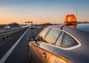 Lei em vigor desde 1º de janeiro obriga motoristas a usar luz de advertência laranja