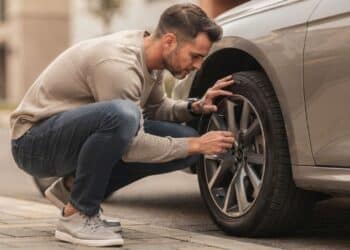 Nem 28 nem 30: motoristas arriscam segurança em trechos de morte com pressão incorreta nos pneus