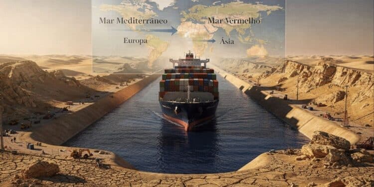 A megainfraestrutura israelense que pode mudar o comércio global e rivalizar com o Canal de Suez