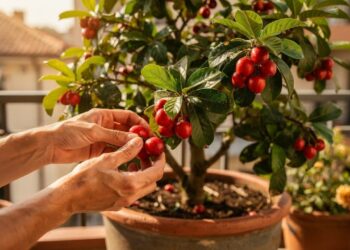 Aprenda a plantar pitangueira em vasos de 40 litros para colher frutos o ano inteiro em 2026