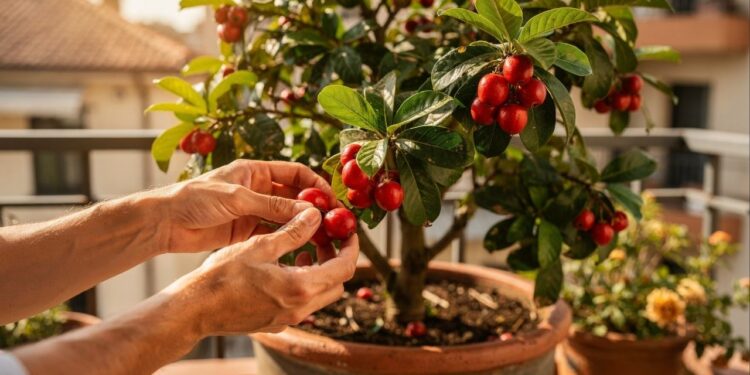 Aprenda a plantar pitangueira em vasos de 40 litros para colher frutos o ano inteiro em 2026