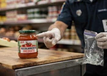 Anvisa determina recolhimento imediato de molho de tomate importado que continha pedaços de vidro