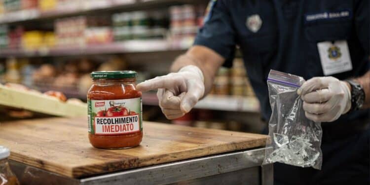 Anvisa determina recolhimento imediato de molho de tomate importado que continha pedaços de vidro