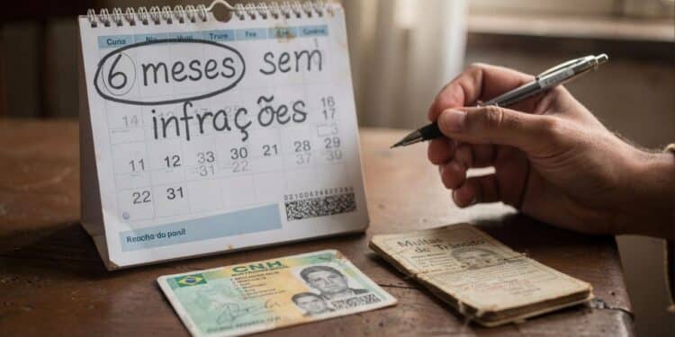 Bom comportamento no trânsito pode render redução automática de pontos na CNH e evitar suspensão