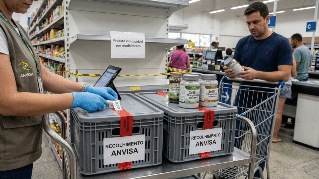 Anvisa suspende venda de chá adulterado e manda recolher lotes de supermercados e farmácias em todo o Brasil