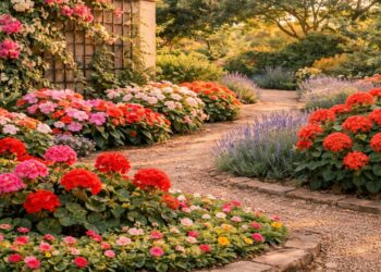 Espécies que toleram altas temperaturas e ajudam a manter o jardim vistoso no verão