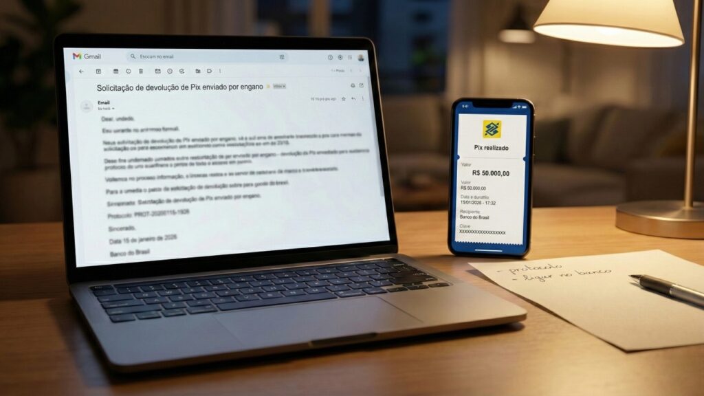 Homem que enviou R$ 50 mil por engano via Pix consegue reembolso e ainda recebe R$ 10 mil por danos morais