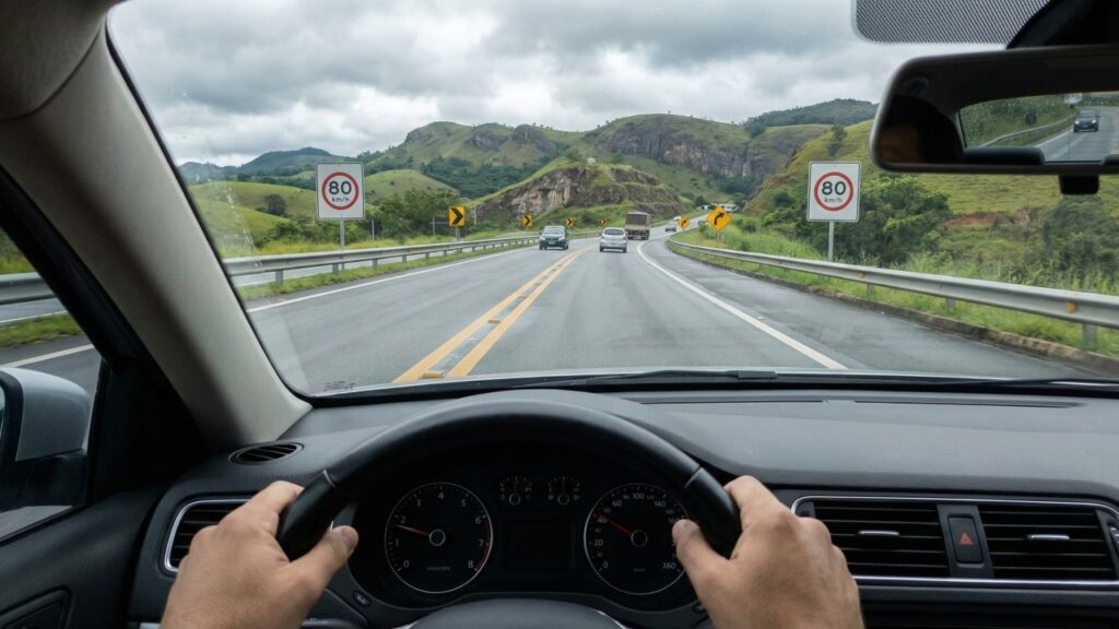 Limite de velocidade nas estradas brasileiras foi alterado e motoristas precisam ficar atentos às novas normas