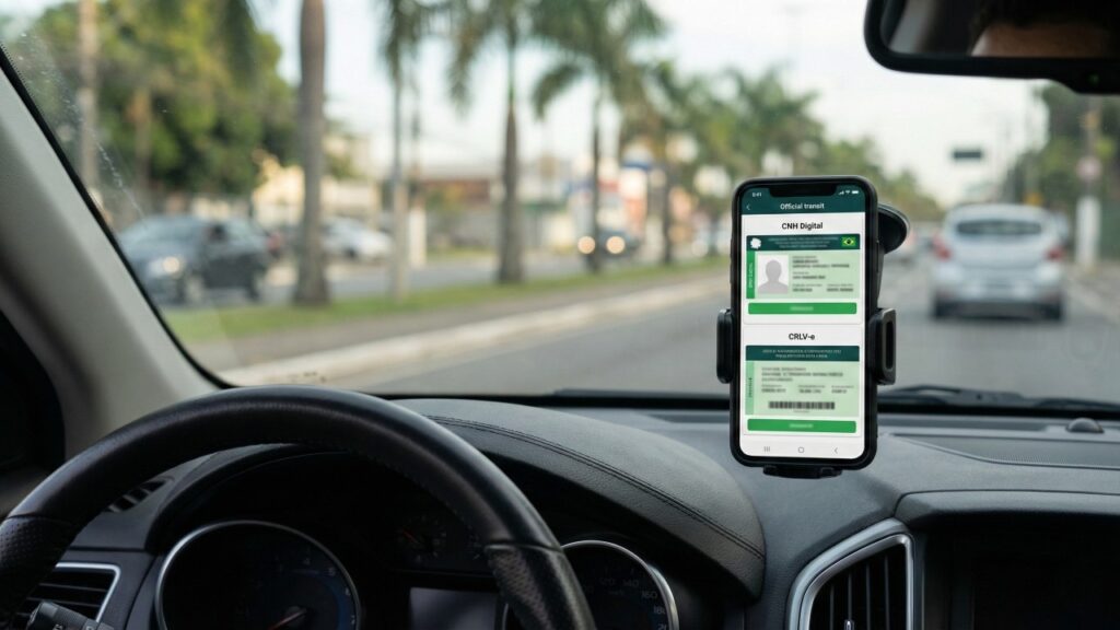 Multa pesada será imposta a motoristas que não portarem dois documentos exigidos pela legislação