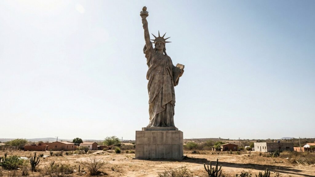 Estátua gigante de 94 metros pode nascer no Brasil em 2026 e virar novo símbolo turístico de destaque nacional