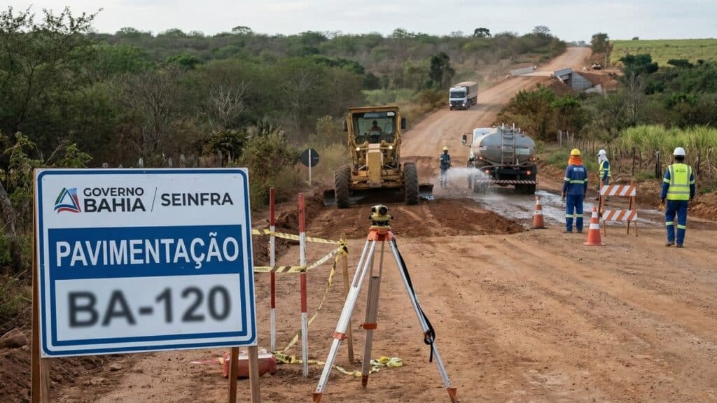 Bahia anuncia R$ 175,7 milhões para pavimentar 175 km e transformar o acesso em sete regiões do estado